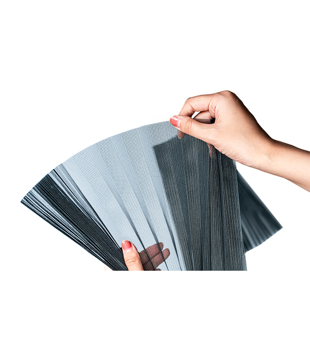 Polyester foldet mesh