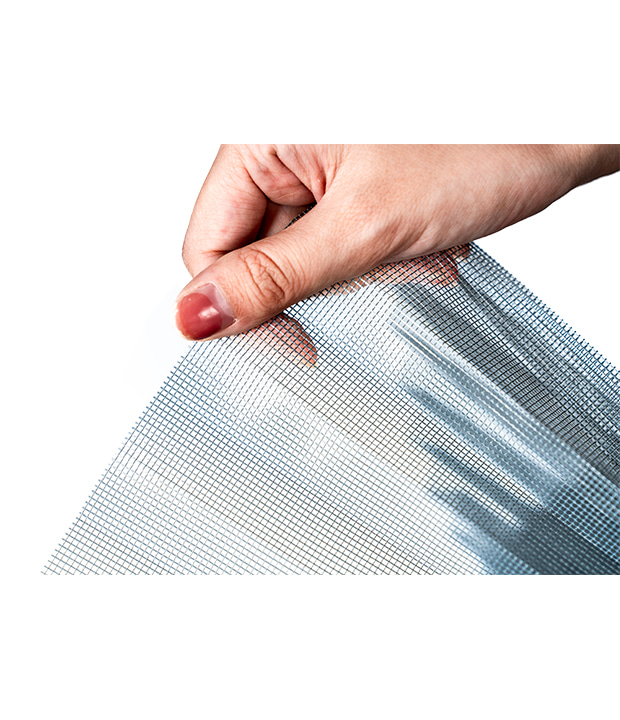 Polyester foldet mesh