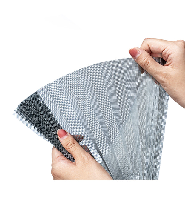 Polyester foldet mesh
