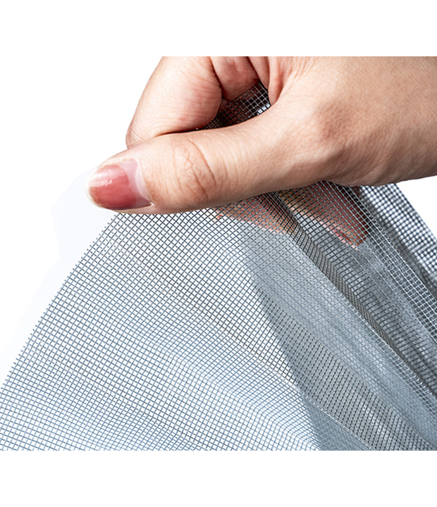 Polyester foldet mesh