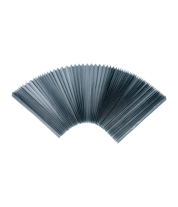 Polyester foldet mesh