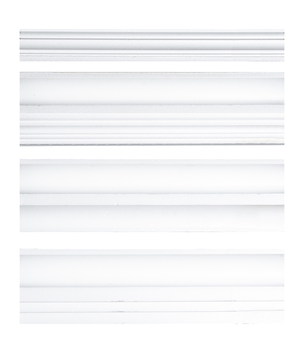 EPS kronestøbning B-D-01 B-D-02 B-D-03 B-D-04